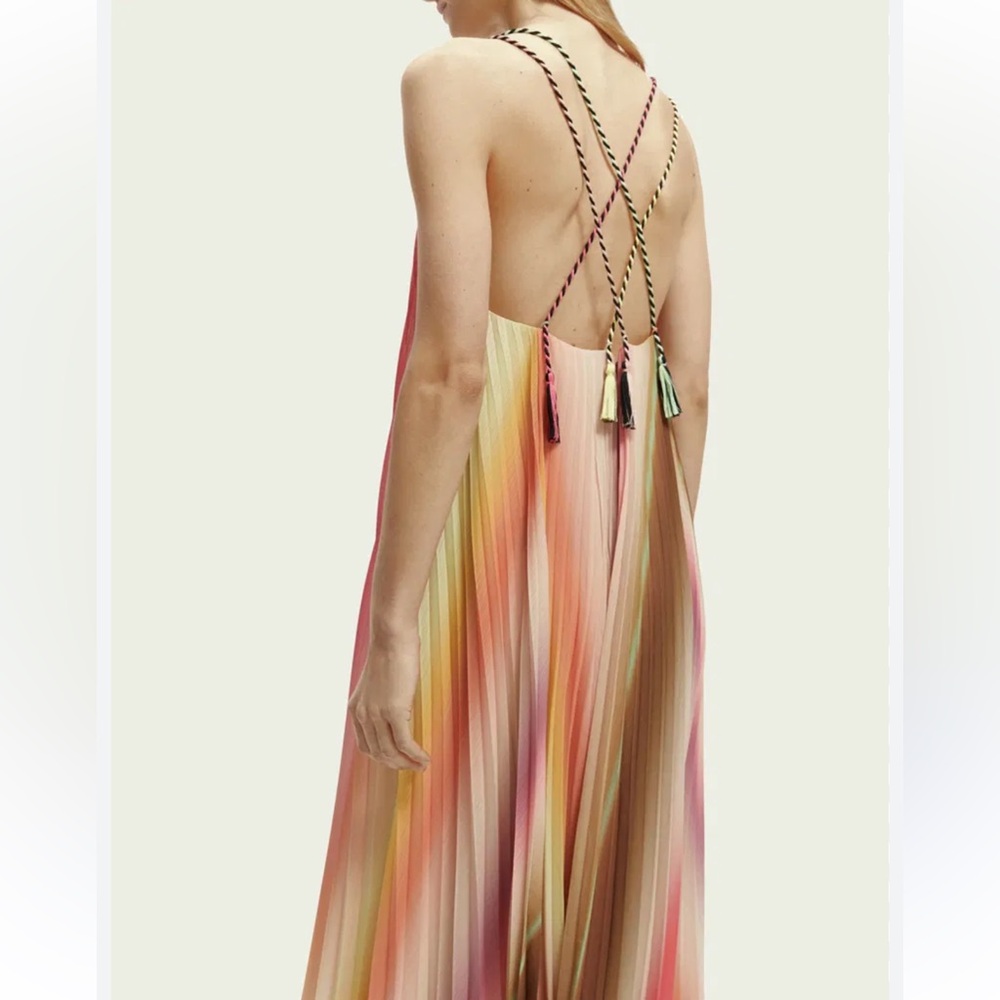 Scotch & Soda Pleated Maxi Dress